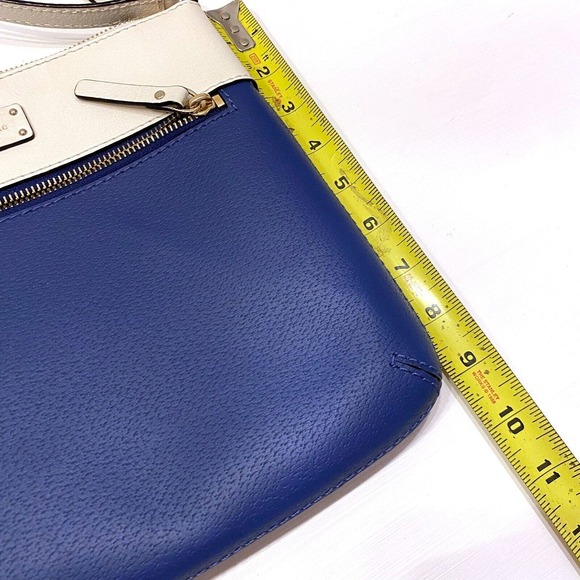 Genuine Kate Spade Women’s Roma Grove Street Colorblock Crossbody Blue/White Bag - Picture 11 of 11